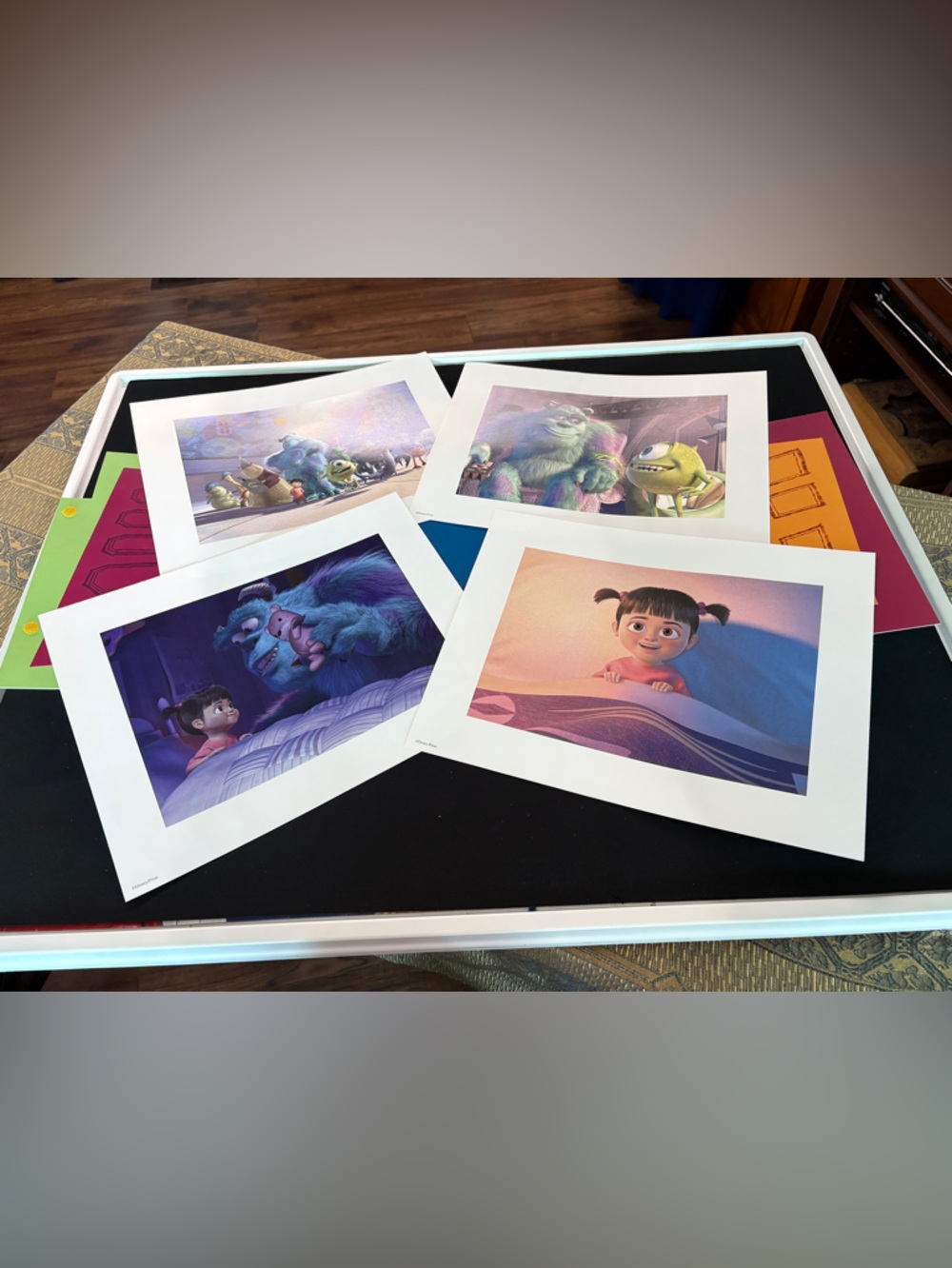 Monsters, Inc. Colorful Doors 4 Lithographs - Picture 3 of 3